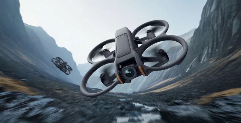 DJI Avata FPV drone used for cinematic flights