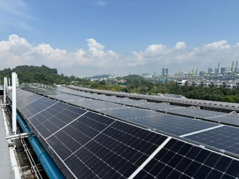 Drone inspection project in Singapore